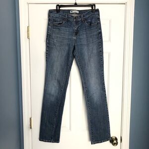 Levi’s Jeans Women's Size 6 Long Blue 505 Straight Leg Jeans Classic